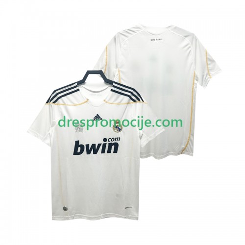 Real Madrid 2009 2010 Dres Retro Domaći Kratkih Rukava Real Madrid 2009 2010 Dres Retro Domaći Kratkih Rukava